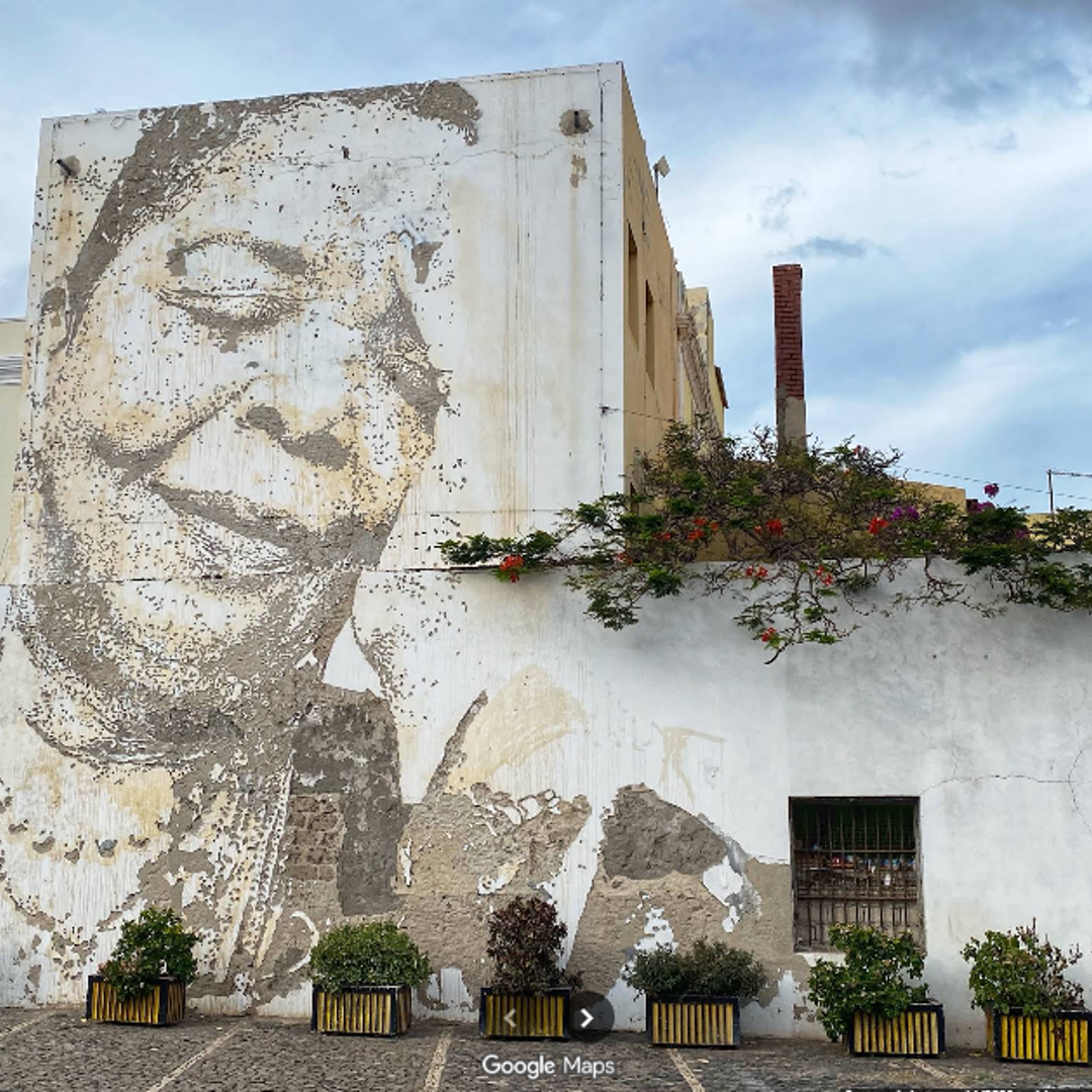 Cesária Evora by Vhils