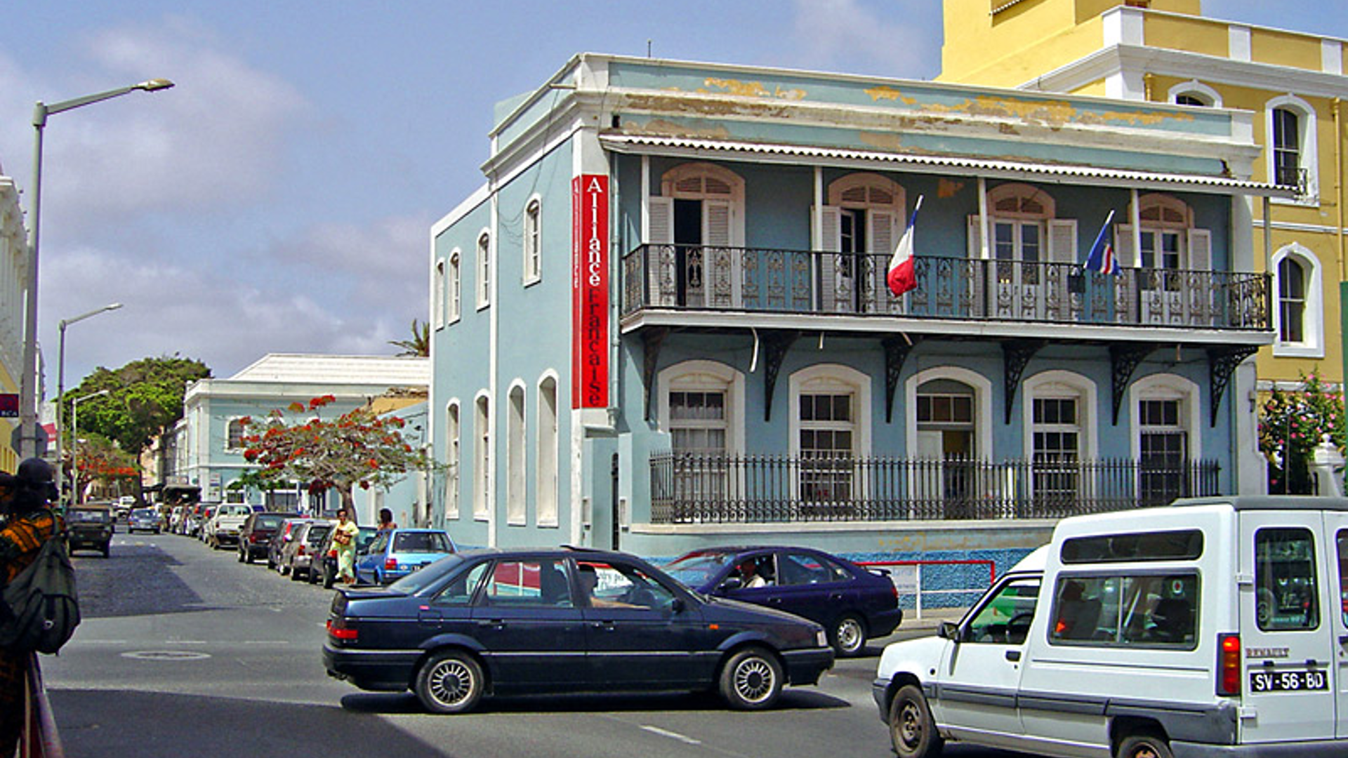 Building of the Alliance Française in Mindelo.