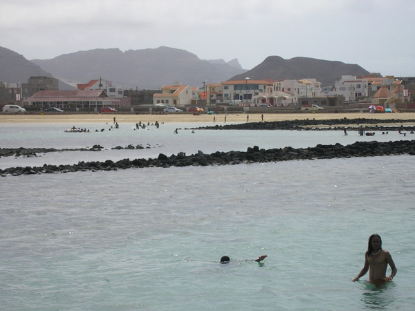 Baía das Gatas beach at São Vicente island, Cape Verde
