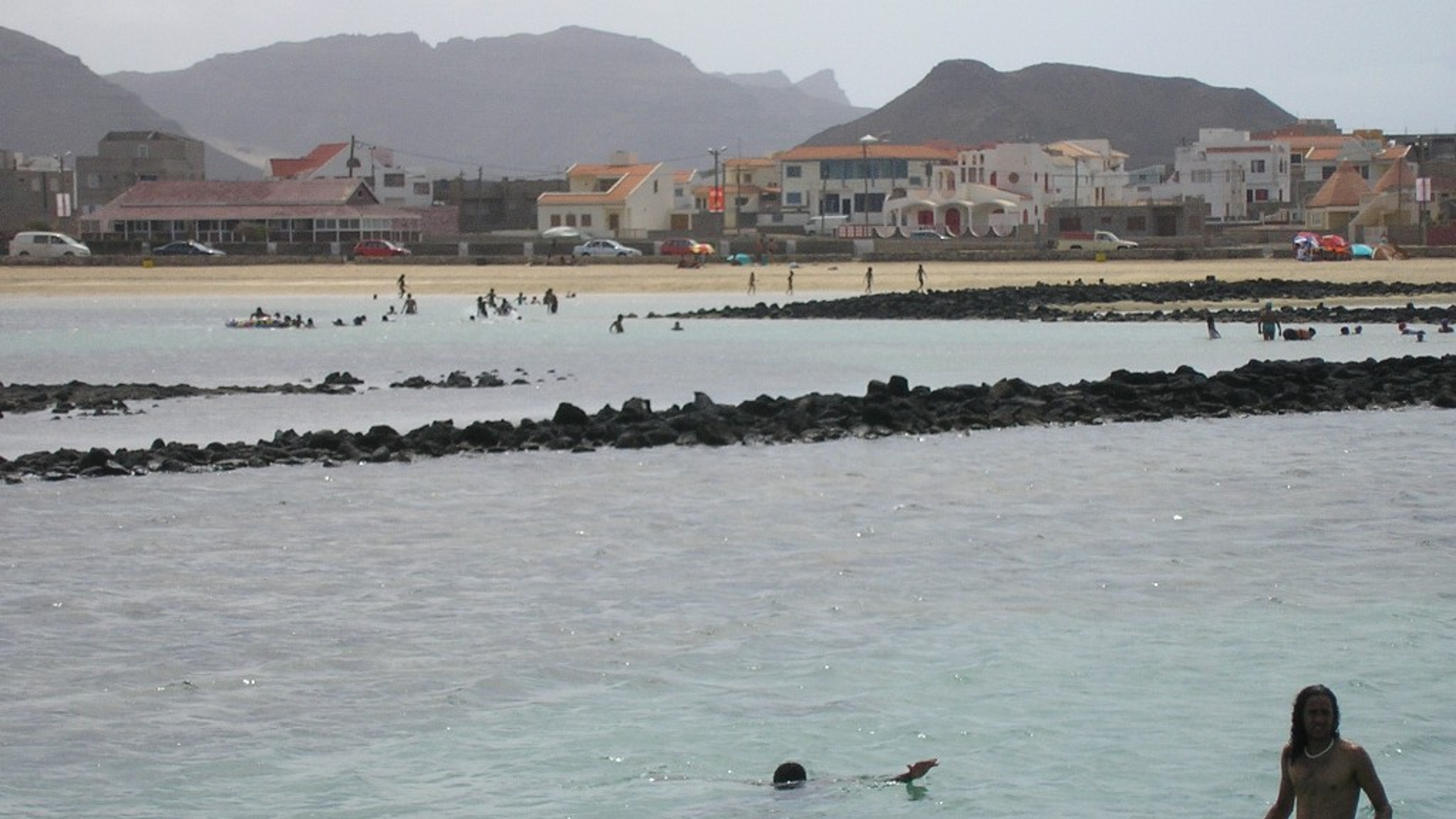 Baía das Gatas beach at São Vicente island, Cape Verde