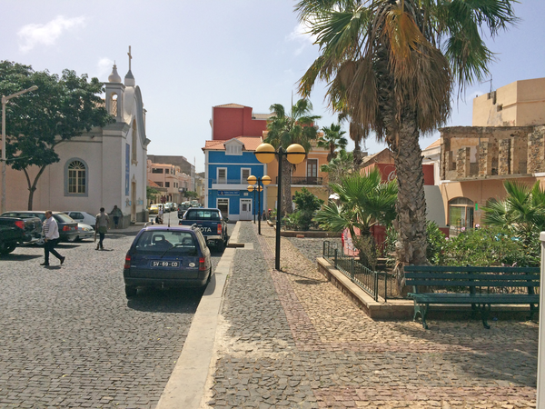 The Igreja de Nossa Senhora da Luz on Rua da Luz in central Mindelo.